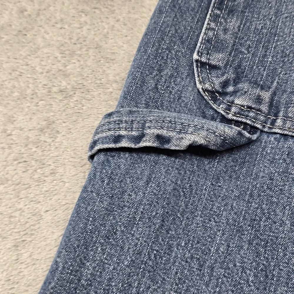 Wrangler Originals Carpenter Jeans Mens‎ 38x32 Low Rise Casual Denim Workwear
